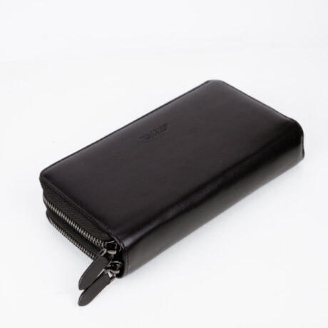 Promo Mitg Long Zipper Plus Wallet Black Front